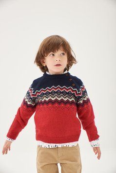 СВЕТР ДЛЯ ХЛОПЧИКА BOBOLI 717241 фото